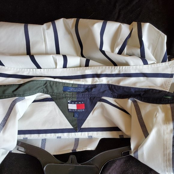 Tommy Hilfiger Button Down Shirt LG - Picture 8 of 8